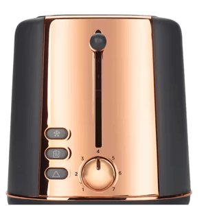 Kenwood Abbey Lux Grey/Rose Gold 2-Slice Toaster
